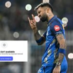 Hardik Pandya Follows Arshdeep Singh’s Footsteps, Removes His Entire Digital Tra – Hardik Pandya Deactivates Instagram Amidst Ongoing IPL 2026 Speculation