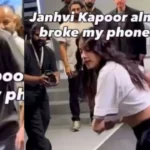 Pat Cummins Bowls to Janhvi Kapoor: Spectator Phone Damaged at Viral Event